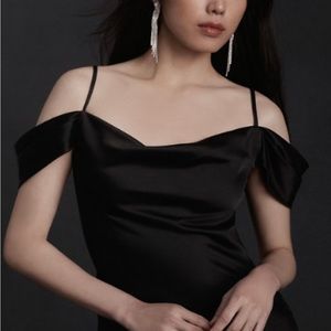 BHLDN Ira Satin Charmeuse Dress